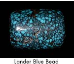 Lander Blue Bead
