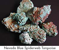 Nevada Blue Spiderweb Turquiose